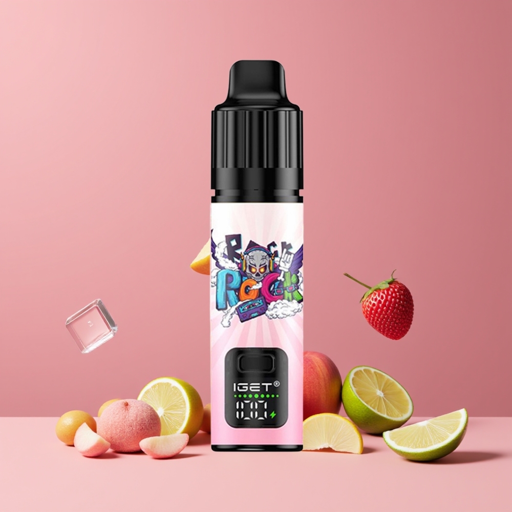 IGET BAR PLUS S3 POD 10000パフ ピーチライチライムアイス ジャパン まとめ買い 5%ニコチン 18ml 950mAh