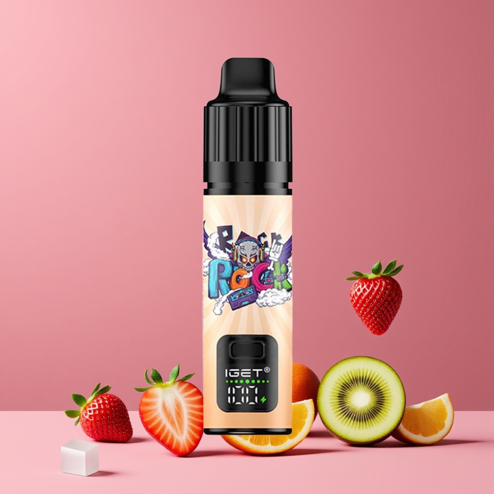 IGET BAR PLUS S3 POD 10000プフ ストロベリーキウアイス ジャパン まとめ買い 5%ニコチン 18ml 950mAh