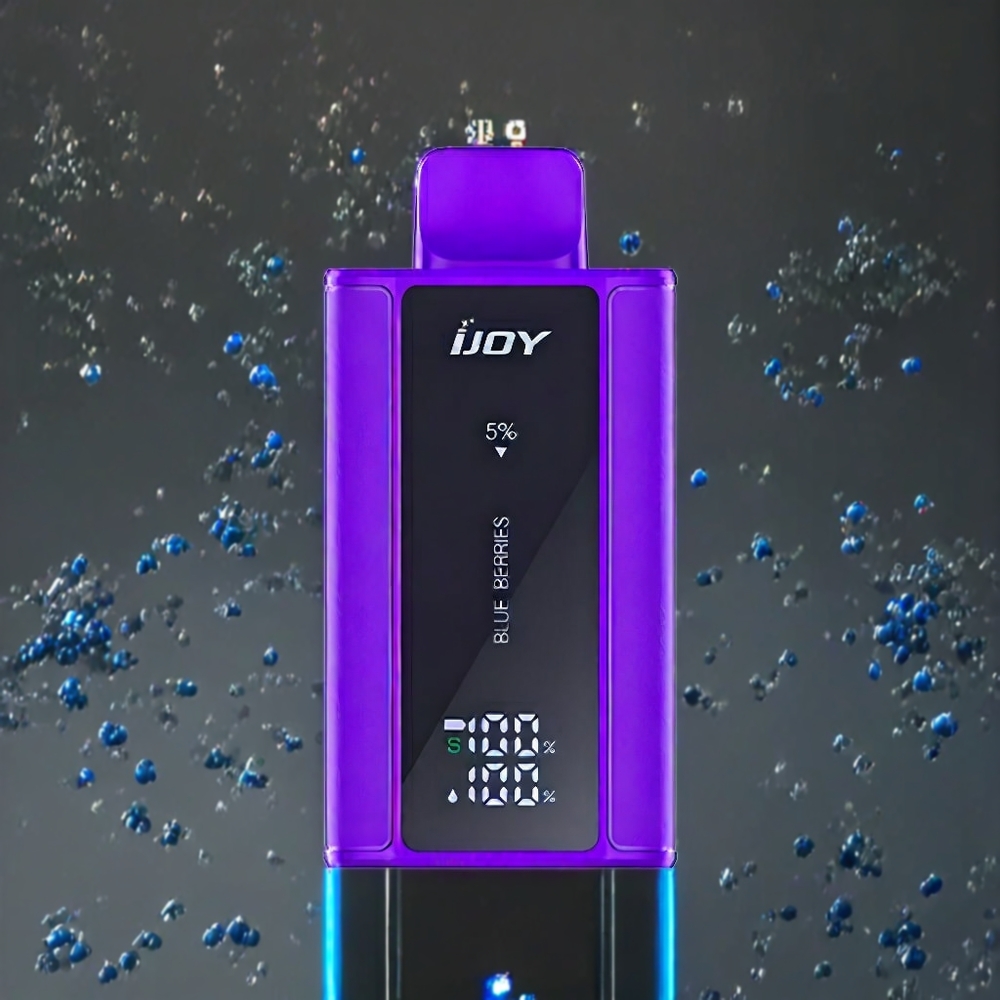 IJOY Captain 10000パフ ブルーベリー ジャパン まとめ買い 18ml 5% 650mAh Type-C