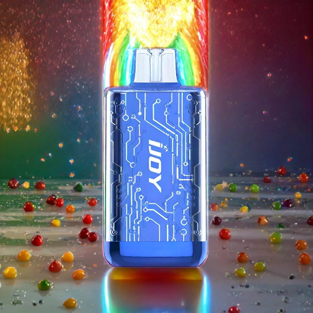 IJOY CYBER 5000 パフ レインボーキャンディ ジャパン まとめ買い 13ml 550mAh Type-C