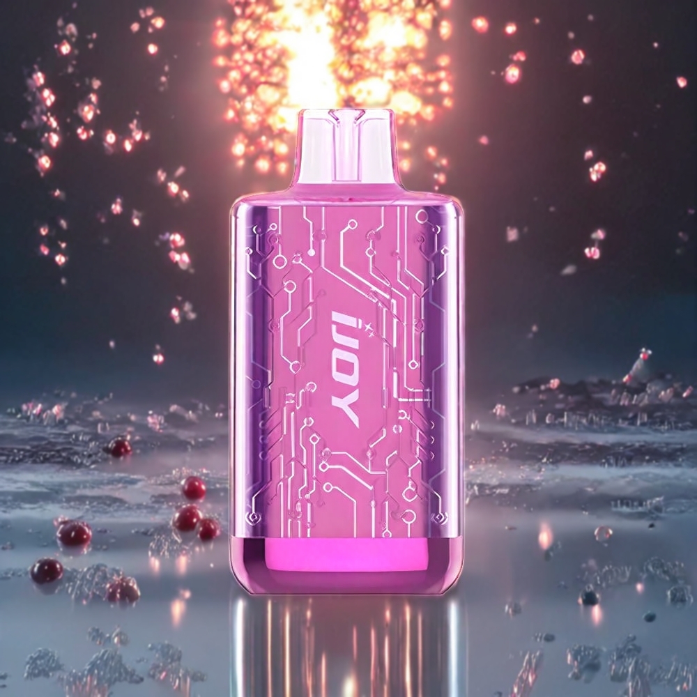 IJOY CYBER 5000パフ グレープアイス ジャパン まとめ買い 13ml 550mAh Type-C 50mg