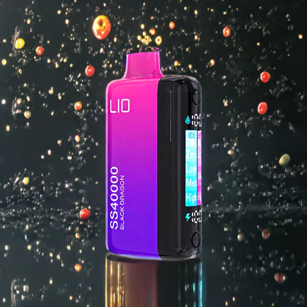 IJOY LIO SS40000 パフ ブラックドラゴン 22ML 30mg/50mg 1100mAh ジャパン まとめ買い