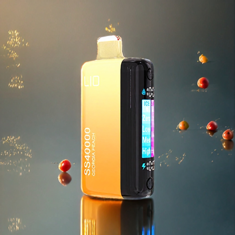 IJOY LIO SS40000 ジョージアピーチ ジャパン まとめ買い 40000パフ 22ML 1100mAh TYPE-C