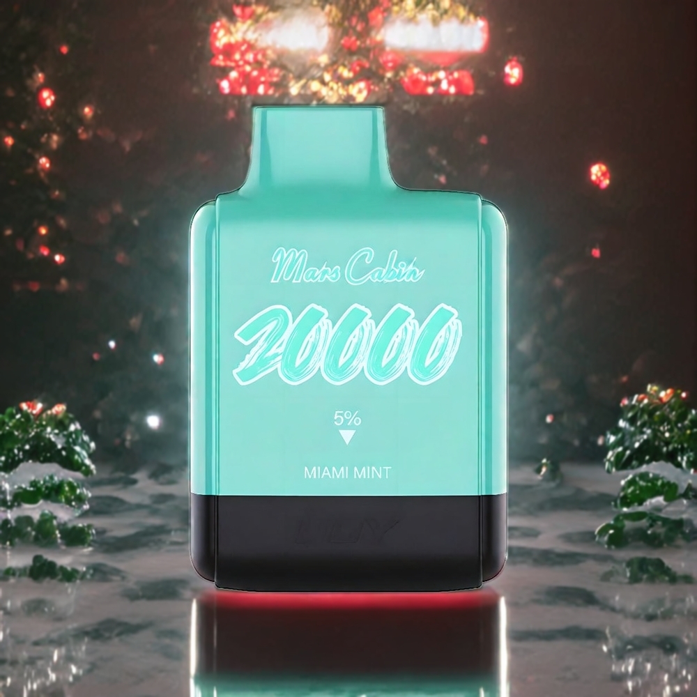 IJOY Mars Cabin 20000パフ マイアミミント ジャパン まとめ買い 0.5オーム 20ML