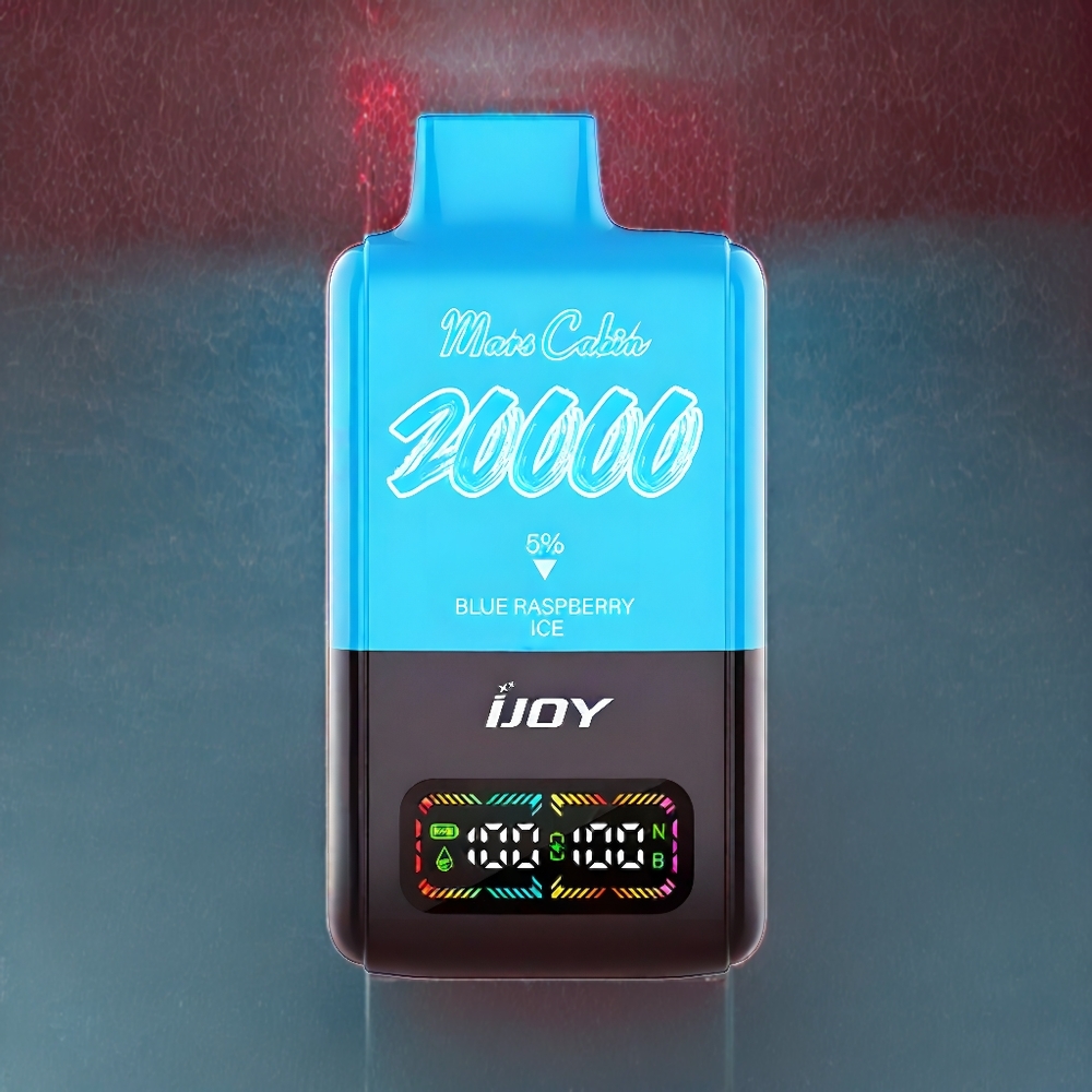 IJOY Mars Cabin 20000パフ ブルーレモンアイス ジャパン まとめ買い 0.5Ω 20ML 50mg TYPE-C