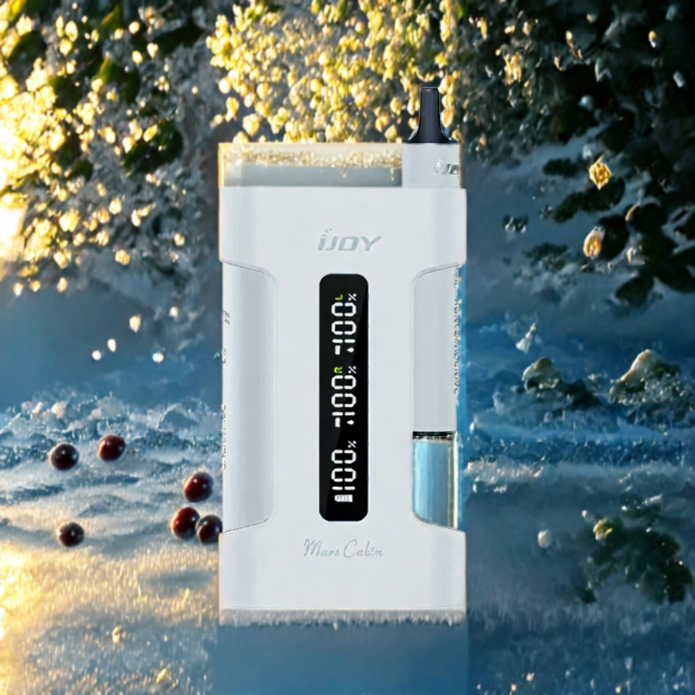 IJOY Mars Cabin 6000パフ ホワイト ジャパン まとめ買い 2 x 5ML 50mg