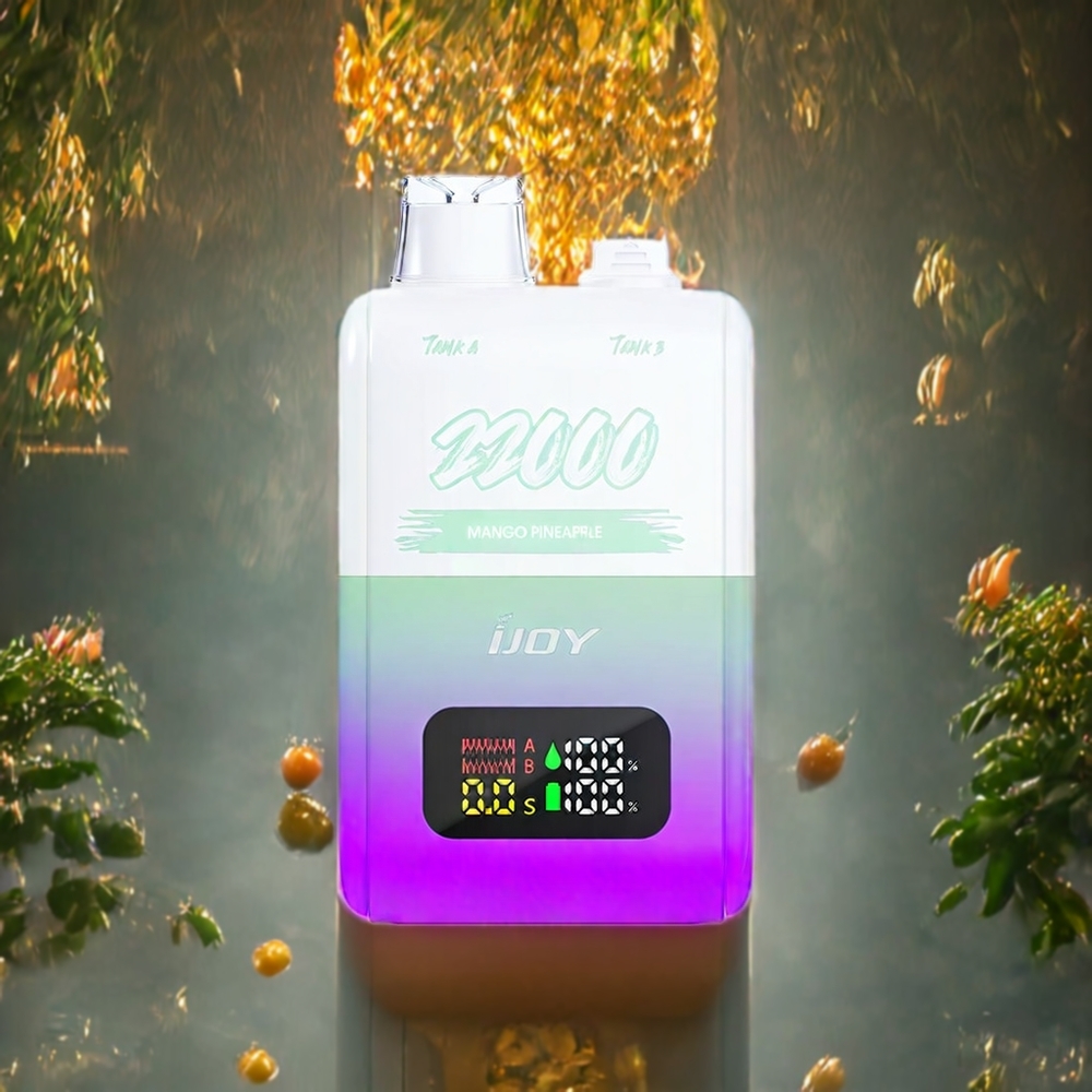 IJOY SD 22000パフス マンゴーパイナップル ジャパン まとめ買い 15MLx2 650mAh Type-C