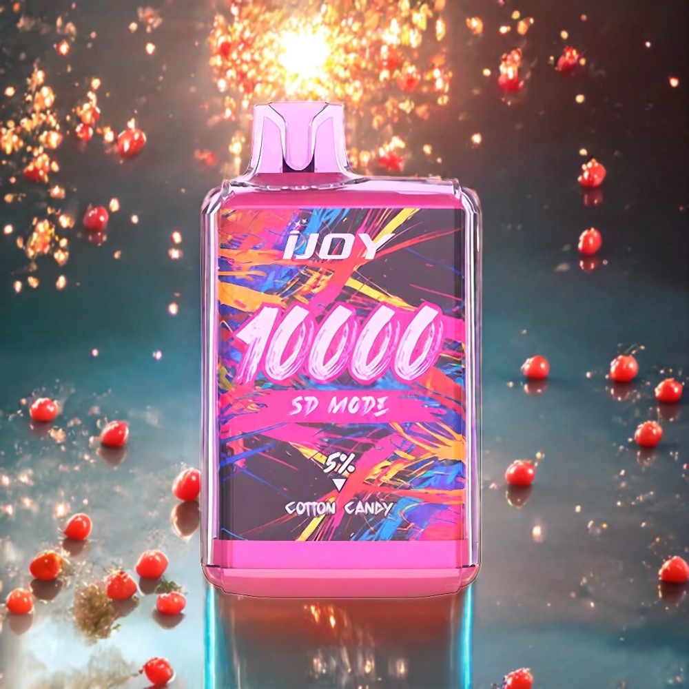 IJOY SD10000 10000 パフ 綿あめ ジャパン まとめ買い 20ml 5% 650mAh