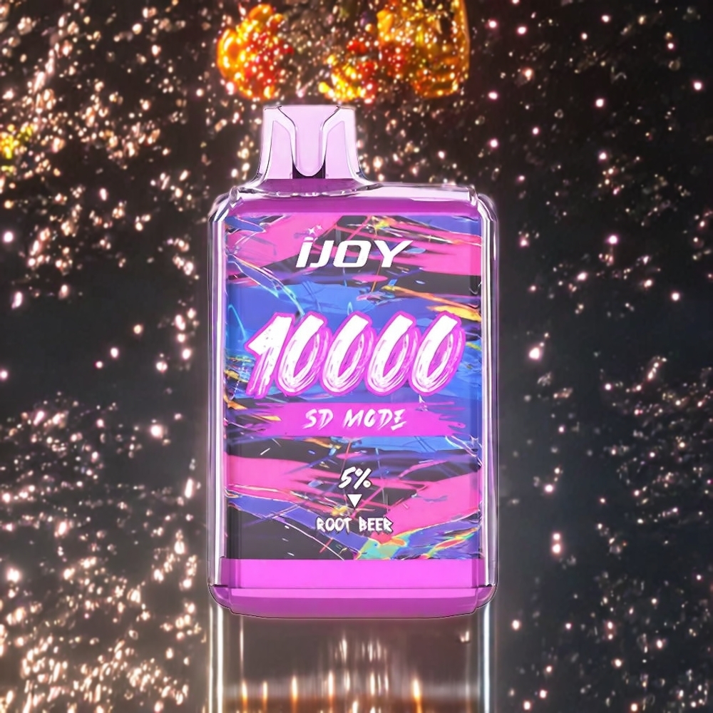 IJOY SD10000 10000パフ ルートビア ジャパン まとめ買い 20ml 5% ニコチン Type-C充電