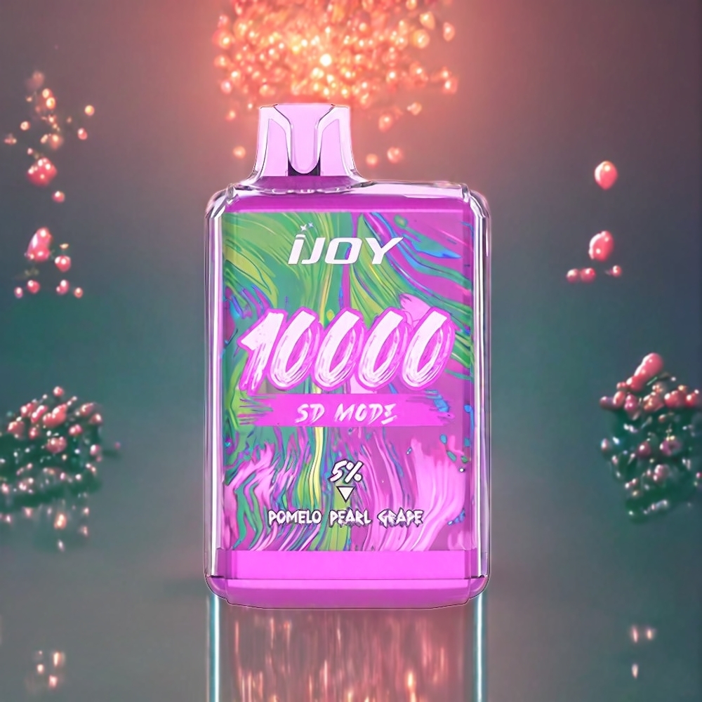 IJOY SD10000 10000パフ ポメロパールグレープ ジャパン まとめ買い 650mAh 20ml 5%