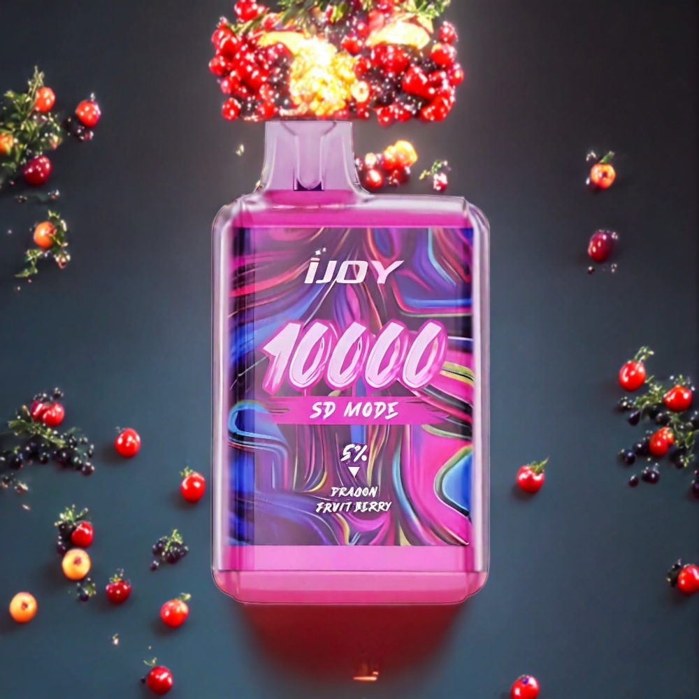IJOY SD10000 ドラゴンフルーツベリー ジャパン まとめ買い 20ml 5%