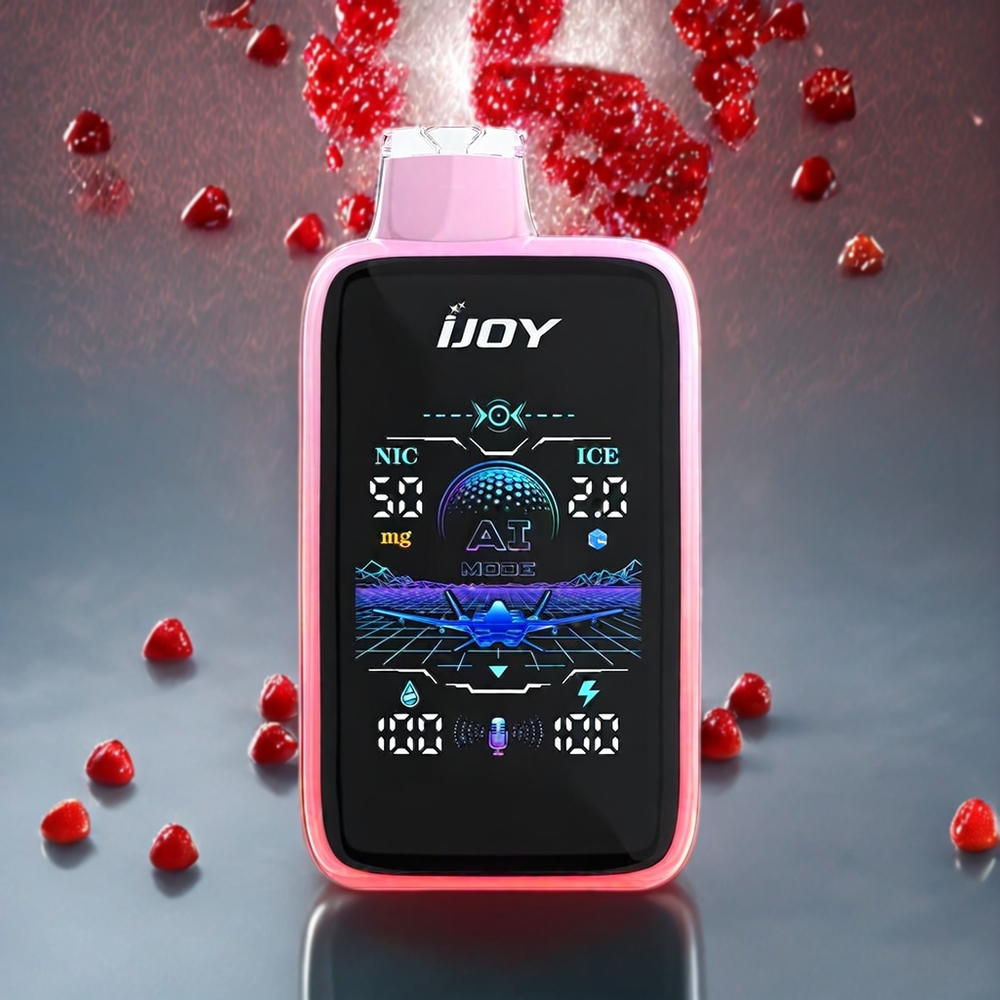 IJOY Uranus Mate 40000パフ ストロベリーアイス ジャパン まとめ買い 1100MAH タイプC
