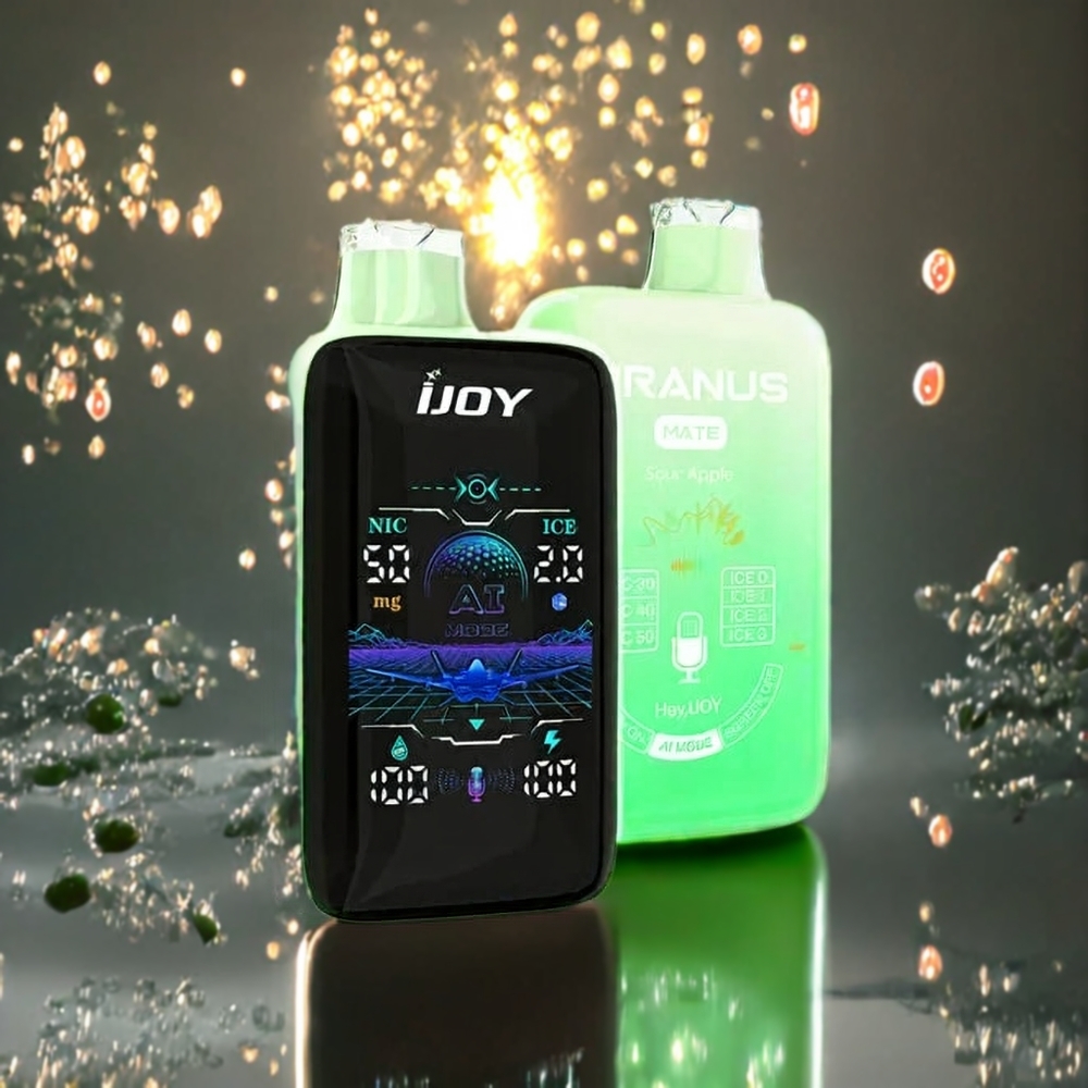 IJOY Uranus Mate 40000パフ サワーアップル ジャパン まとめ買い 20ML 1100MAH タイプC