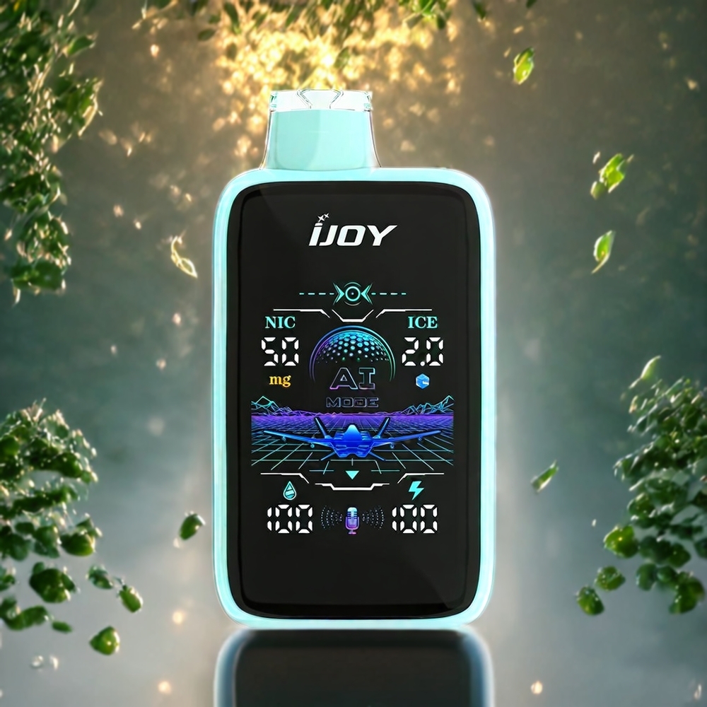IJOY Uranus Mate 40000パフ スペアミント ジャパン まとめ買い 28W+8W 1100MAH 20ML