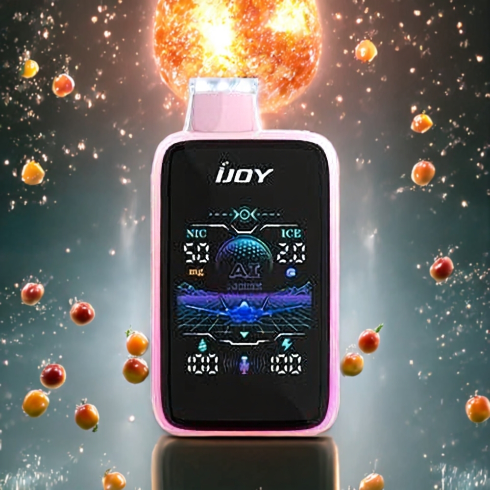 IJOY Uranus Mate 40000パフ ジューシーピーチアイス ジャパン まとめ買い 28W+8W 20ML