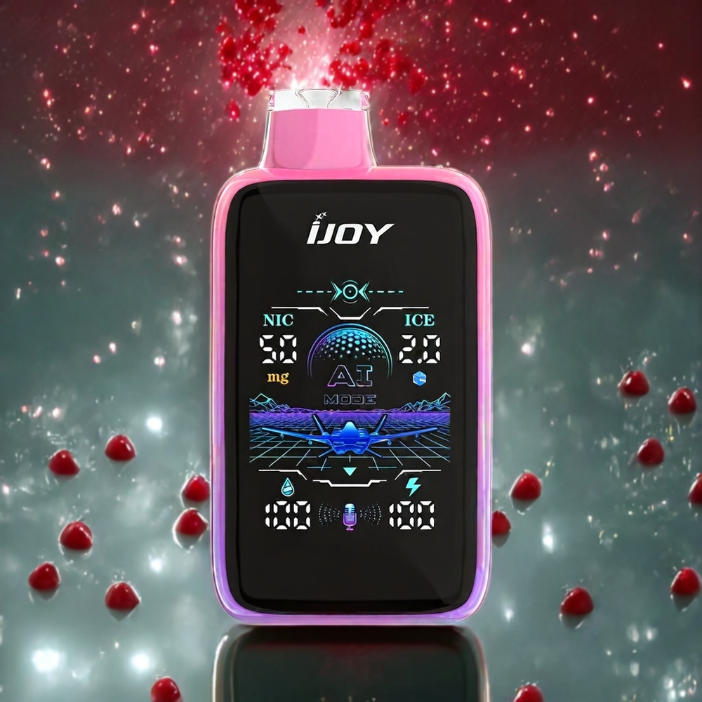 IJOY Uranus Mate 40000パフ ラズベリーウォーターメロン ジャパン まとめ買い ICEコントロール 1100mAh タイプC