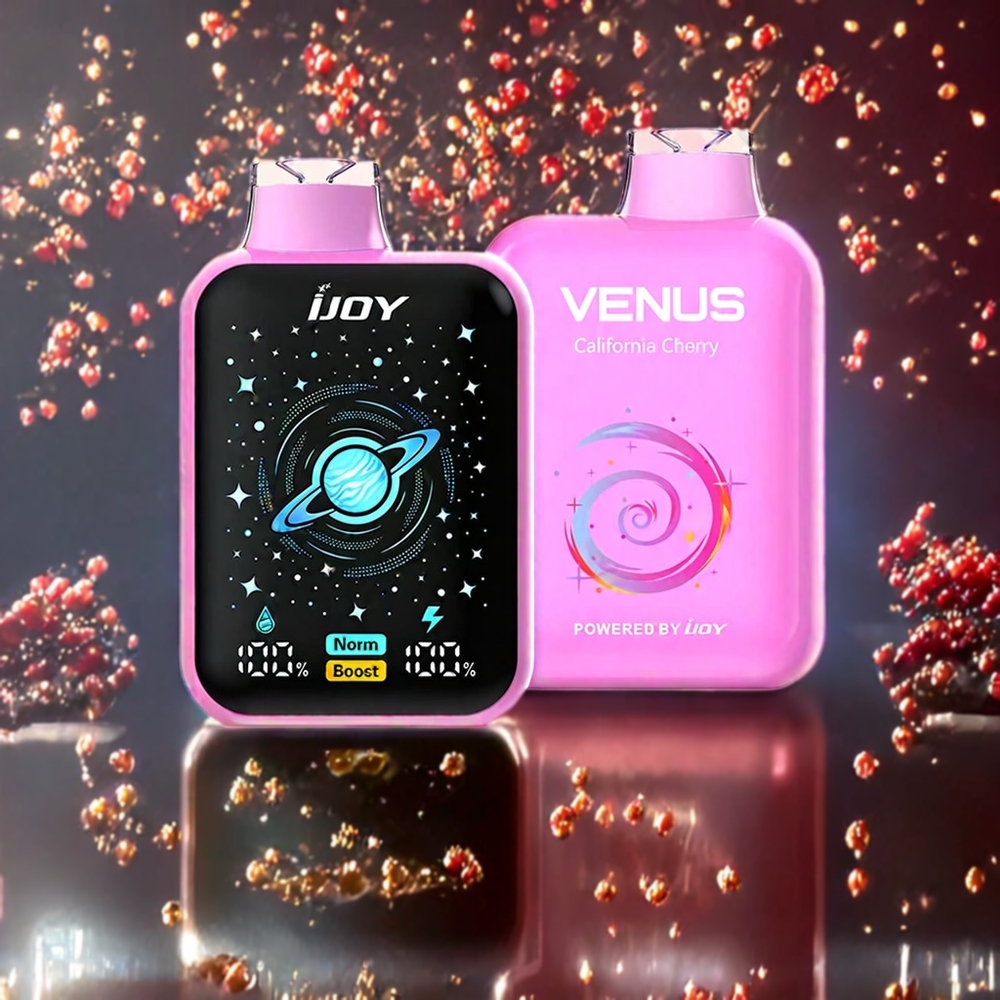 IJOY VENUS 25000パフ カリフォルニアチェリー ジャパン まとめ買い 20ML 900mAh