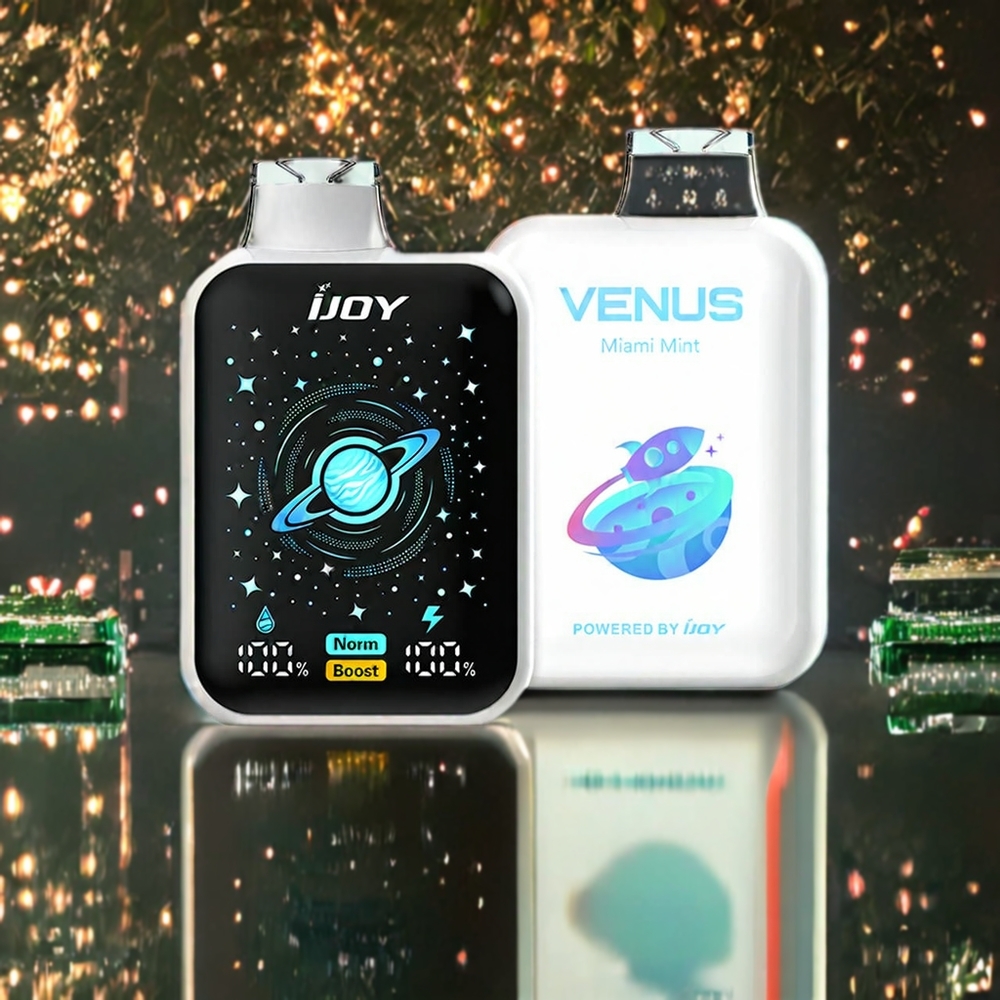IJOY VENUS 25000パフ マイアミミント ジャパン まとめ買い 20ML 900mAh TYPE-C