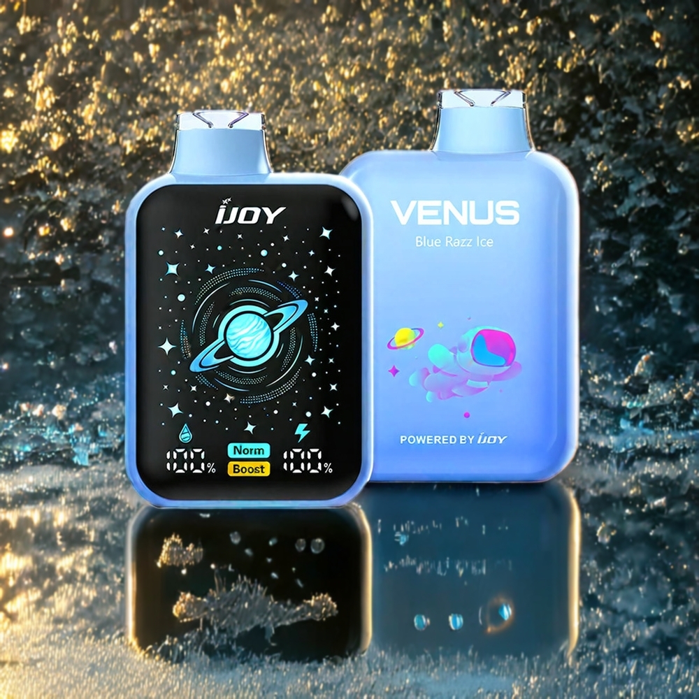 IJOY VENUS 25000パフ ブルーレズアイス ジャパン まとめ買い 20ML 900mAh TYPE-C
