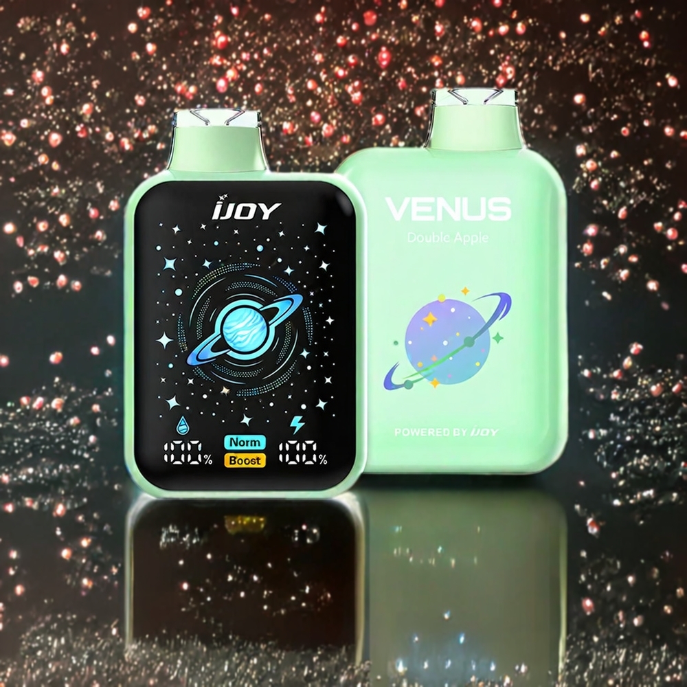 IJOY VENUS 25000パフ ダブルアップル ジャパン まとめ買い 20ML 900mAh TYPE-C
