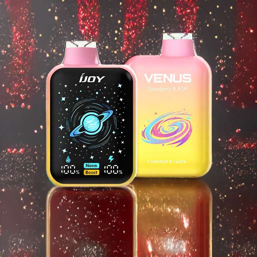 IJOY VENUS 25000 パフ ストロベリー B ポップ ジャパン まとめ買い 20ML 900mAh TYPE-C