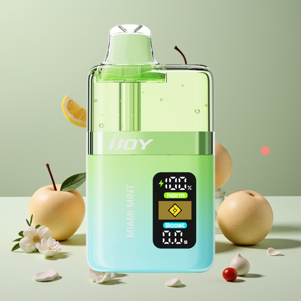 IJOY XP50000 デュアルメッシュ 50000パフ マイアミミント ジャパン まとめ買い Type-C充電