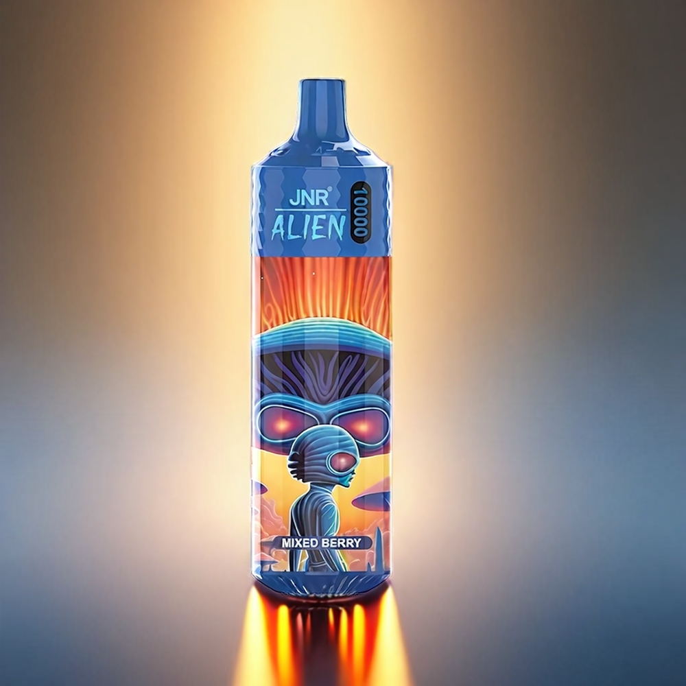 JNR Alien 10000 Puffs 850mAh 1.2Ohm LED Type-C ジャパン まとめ買い