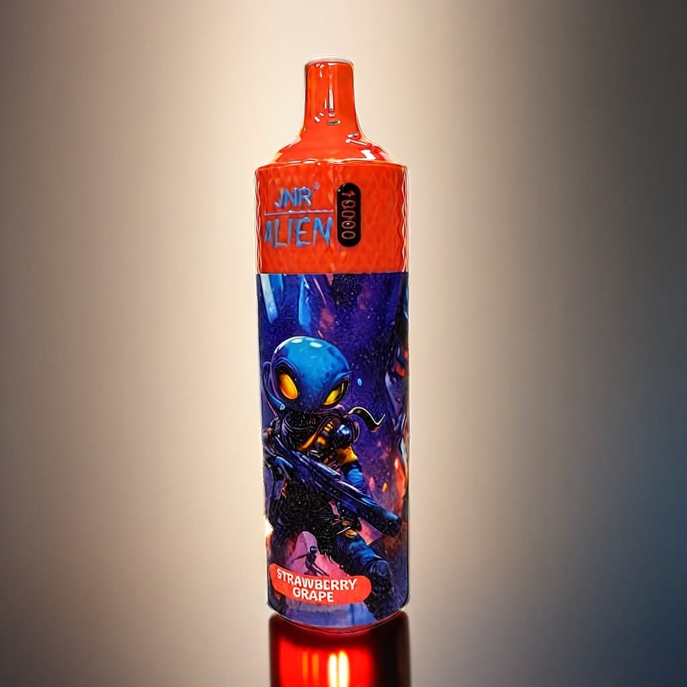 JNR Alien 10000 Puffs 850mAh LED RGB イチゴポモ ジャパン まとめ買い