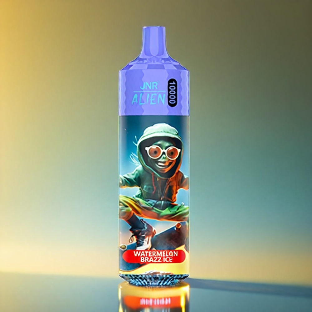 JNR Alien 10000 Puffs 850mAh RGB 1.2Ohm ウォーターメロンブラッズアイス ジャパン まとめ買い