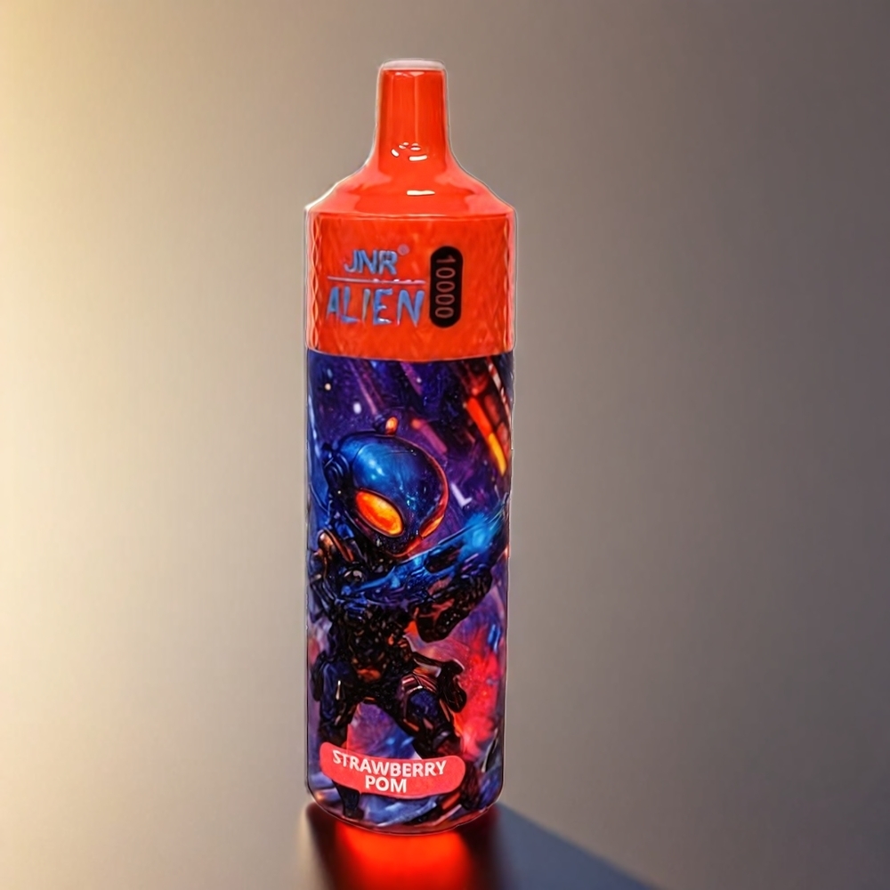 JNR Alien 10000 Puffs 850mAh RGB ストロベリーグレープ ジャパン まとめ買い