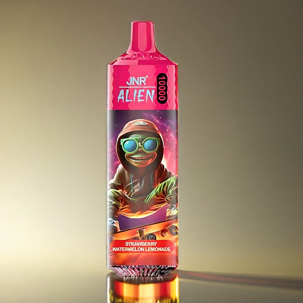 JNR Alien 10000 Puffs 850mAh RGB ストロベリーワーターメロンレモネード ジャパン まとめ買い