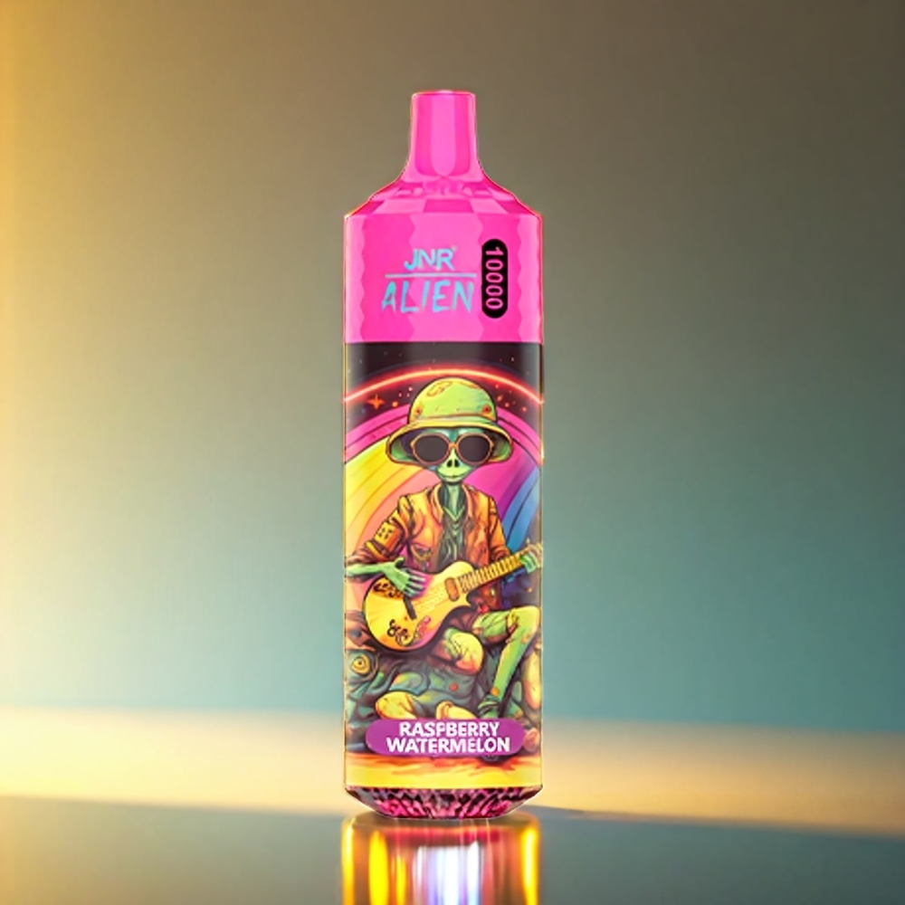 Jnr Alien 10000 Puffs 850mAh RGB ラズベリーワーターメロン ジャパン まとめ買い