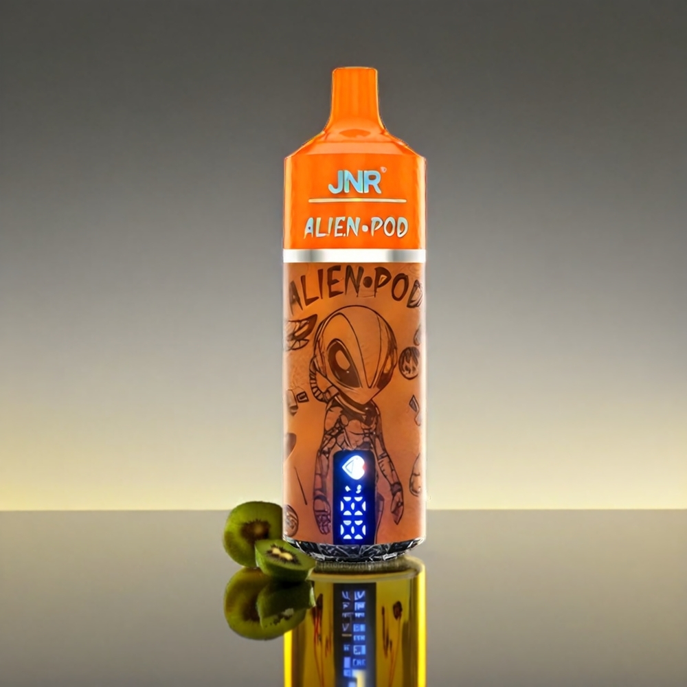 JNR Alien POD 13000 Puffs 20ml 850mAh メッシュコア パッションフルーツキウイ ジャパン まとめ買い
