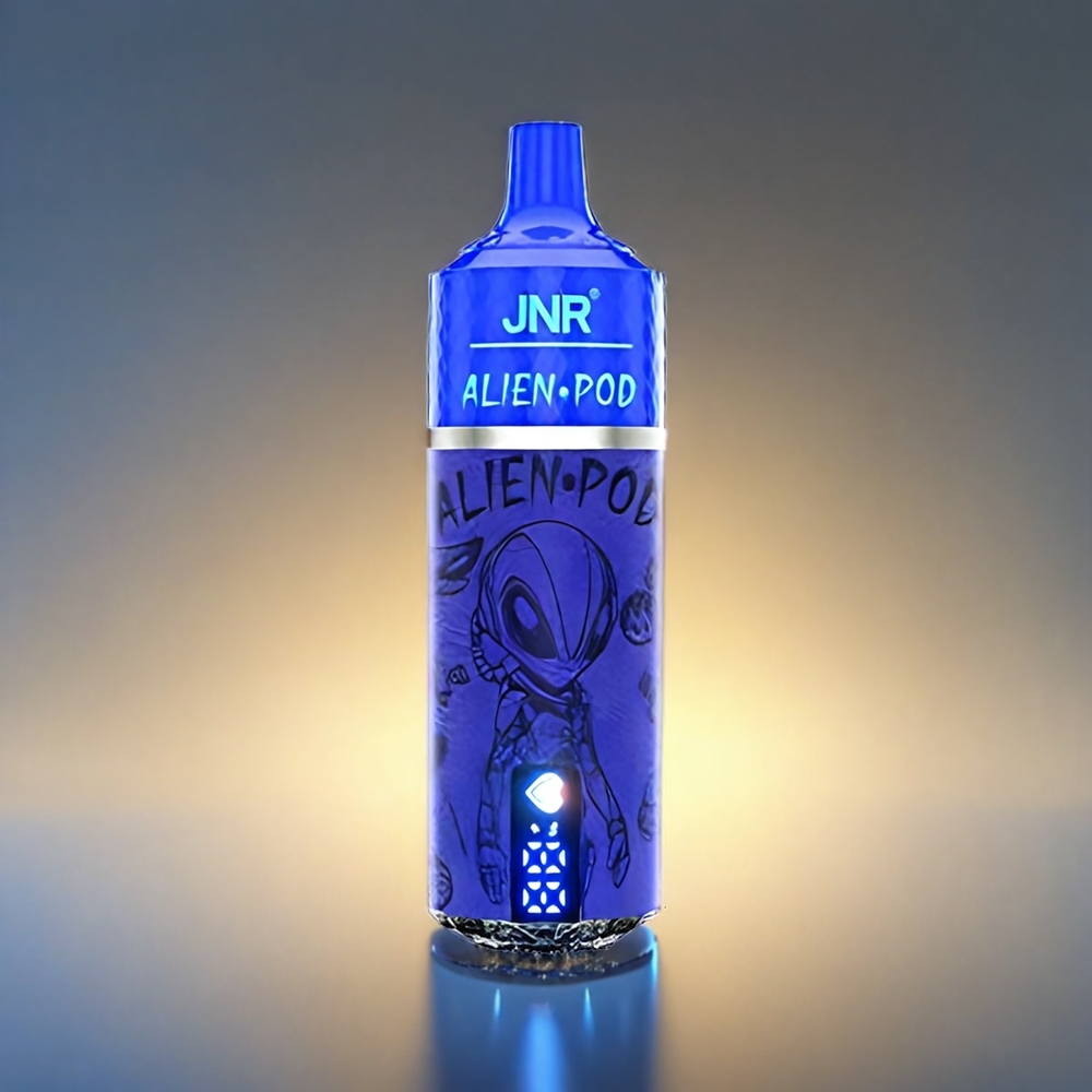 Jnr Alien Pod 13000 Puffs メッシュコア 850mAh 20ml ブルーベリーオンアイス ジャパン まとめ買い
