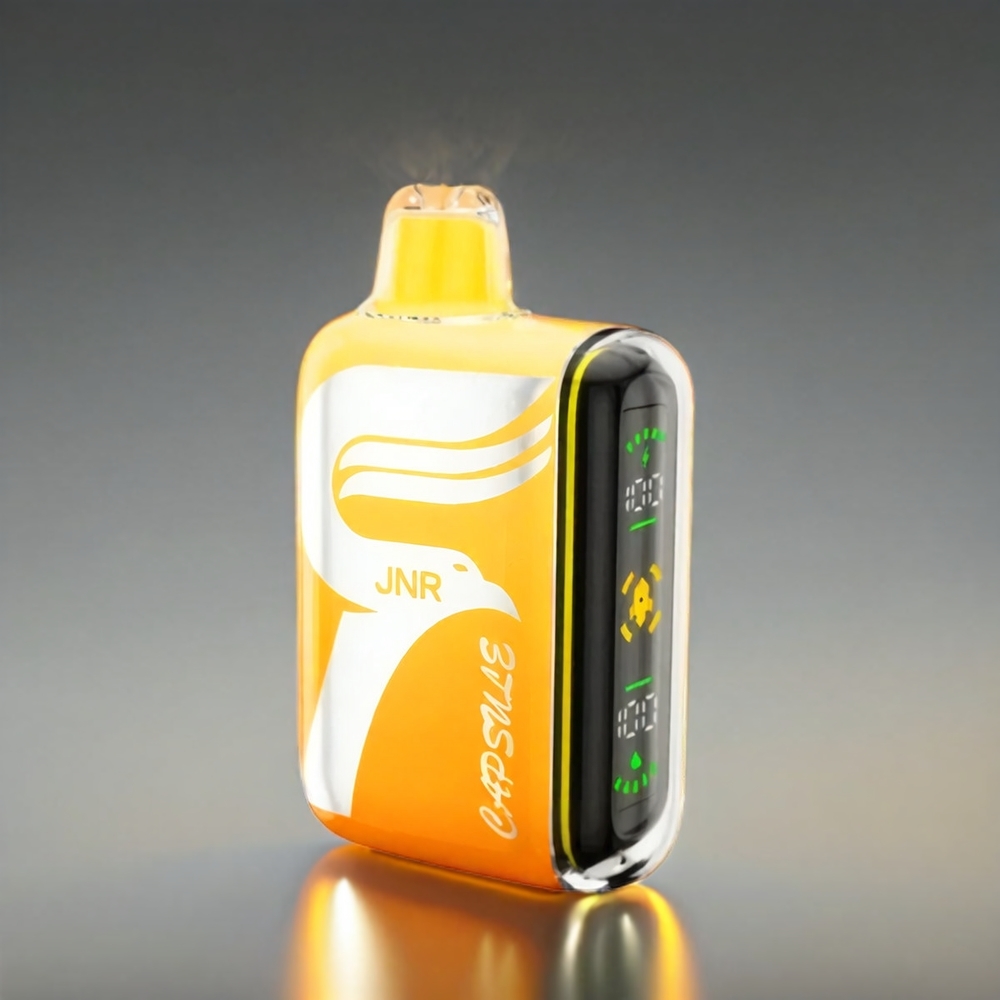 JNR Capsule 15000パフ 850mAh 20ml デュアルメッシュコイル スマートLED ウォーターメロンライチ ジャパン まとめ買い