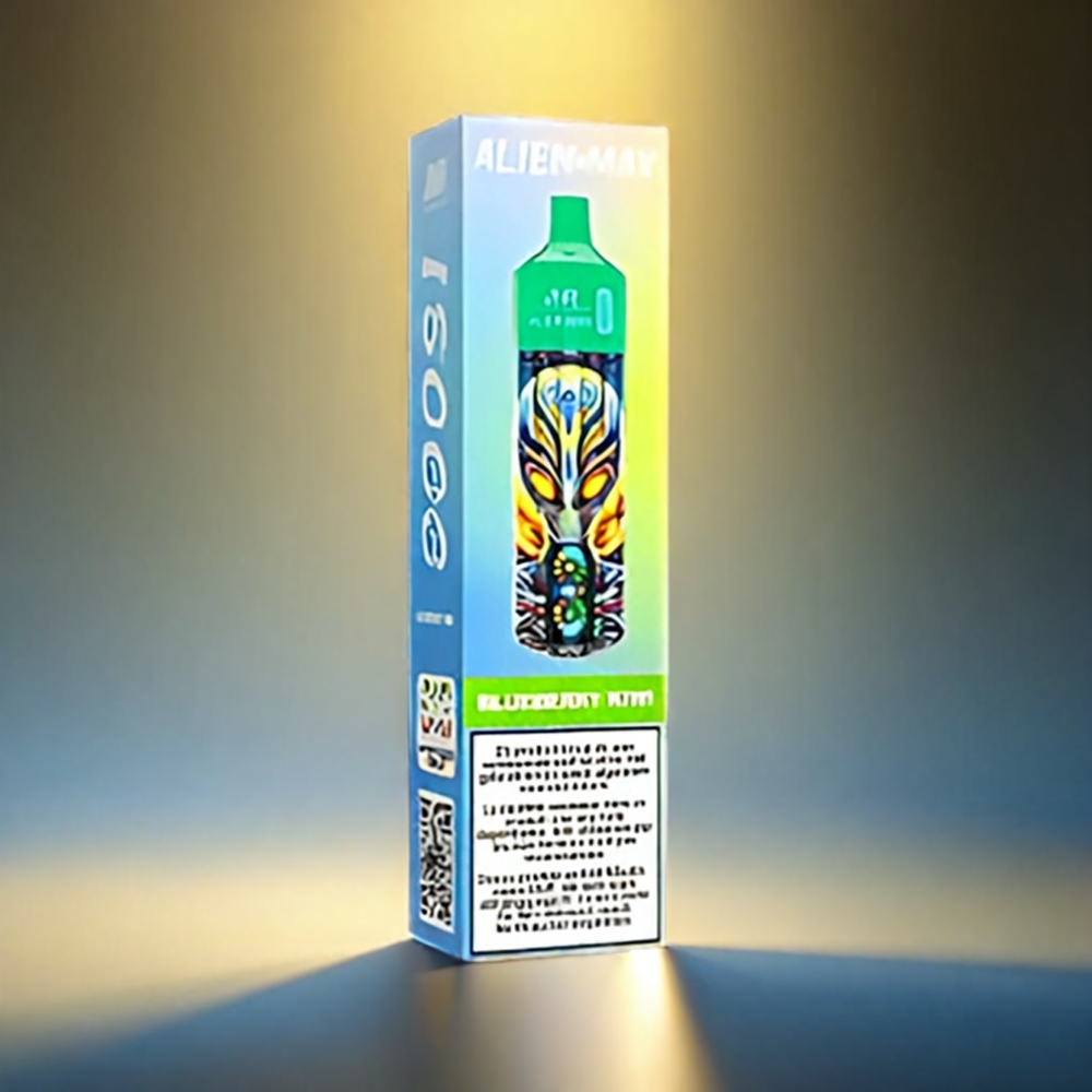 JNR Alien Max 18000 デュアルメッシュコイル 28ml ブルーベリーキウィ ジャパン まとめ買い