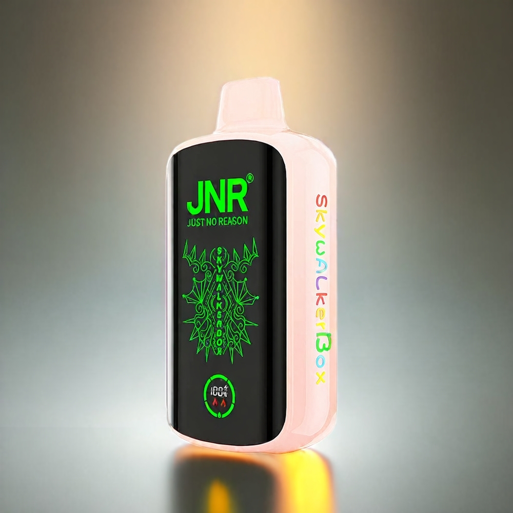 JNR Skywalker Box 21000 Puffs 850mAh 25ml デュアルメッシュコイル ストロベリーアイス ジャパン まとめ買い