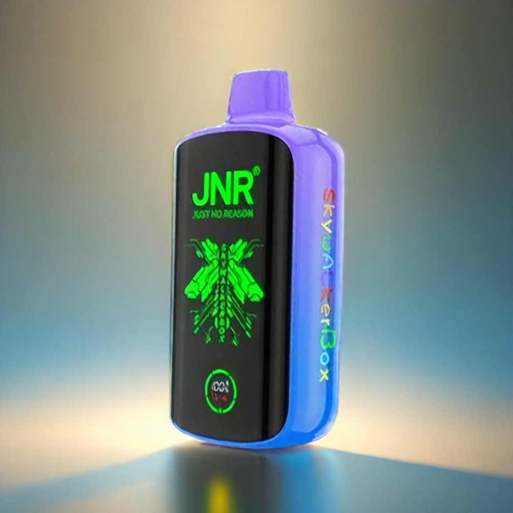 JNR Skywalker Box 21000 Puffs 850mAh 25ml デュアルメッシュコイル ブルーラズアイス ジャパン まとめ買い