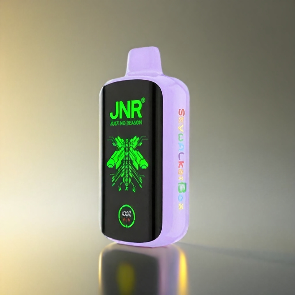 JNR Skywalker Box 21000 Puffs 850mAh 25ml ダブルメッシュコイル グレープアイス ジャパン まとめ買い