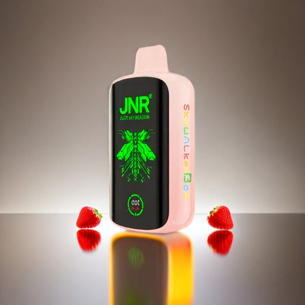 JNR Skywalker Box 21000 Puffs 850mAh 25ml デュアルメッシュコイル ストロベリーレッドチェリー ジャパン まとめ買い