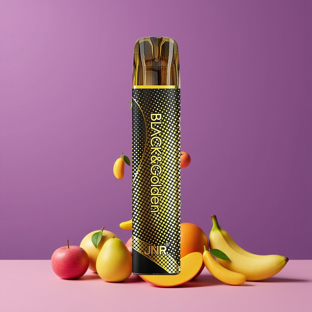 JNR Black&Golden 800 Puffs トリプルマンゴー ジャパン まとめ買い 550mAh 2ml 2%