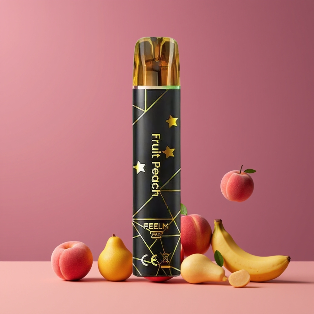 JNR Black&Golden 800 Puffs ピーチ ジャパン まとめ買い 550mAh 2ml TPD 2%