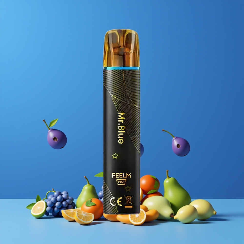 JNR Black&Golden 800 Puffs Mr Blue ジャパン まとめ買い 550mAh 2ml 2%