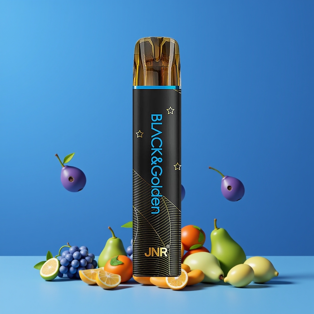 JNR Black&Golden 800 Puffs Mr Blue ジャパン まとめ買い 550mAh 2ml 2%