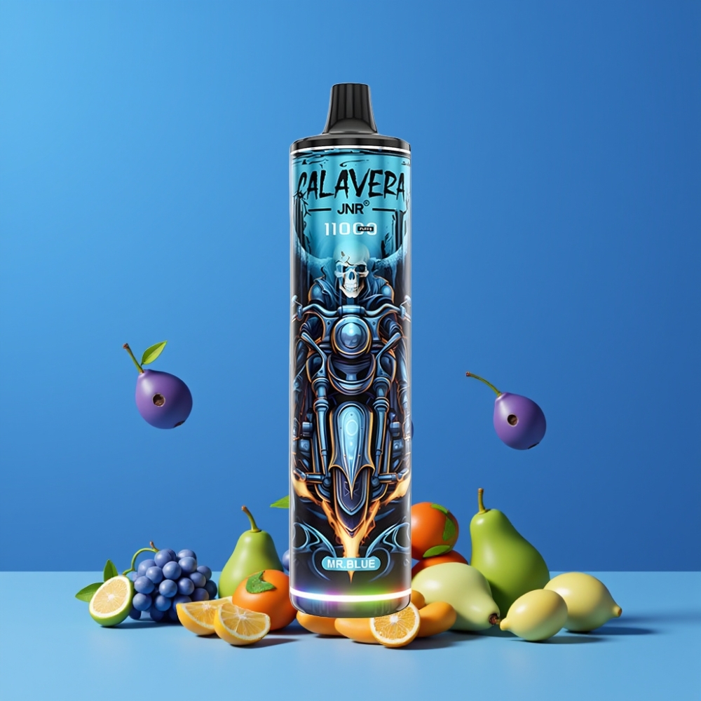 JNR Calavera 11000 パフ ブルー ジャパン まとめ買い Type-C 850mAh 21ml 1.0ohm