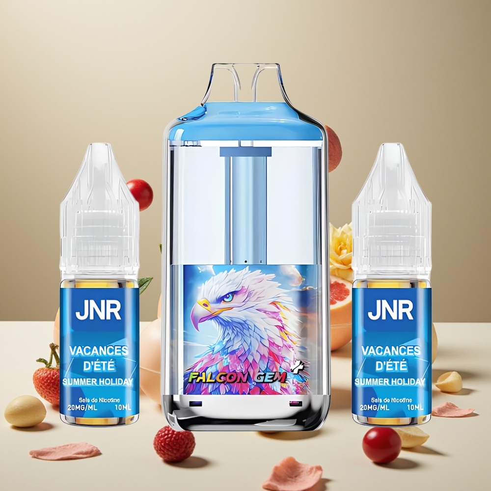 JNR Falcon GEM⁺ 30000 パフ デュアルメッシュコイル サマーホリデー ジャパン まとめ買い