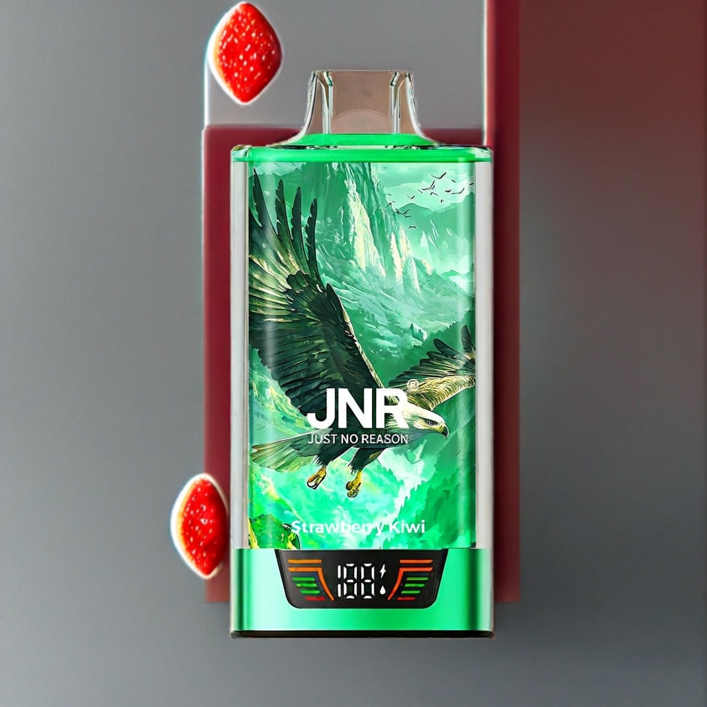 JNR Falcon Pro 28000 ストロベリーキウイ ジャパン まとめ買い 30ml スマートスクリーン デュアルメッシュコイル
