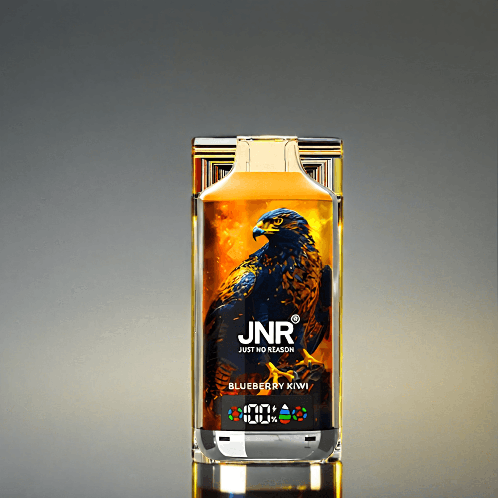 JNR Falcon X 18000 Puffs 750mAh 24ml デュアルメッシュコイル ブルーベリーキウイ ジャパン まとめ買い
