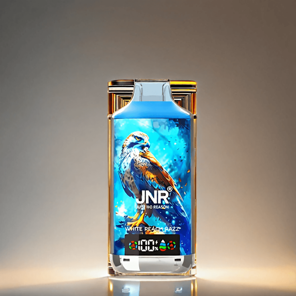 JNR Falcon X 18000 Puffs 750mAh 24ml デュアルメッシュコイル ホワイトピーチラズ ジャパン まとめ買い