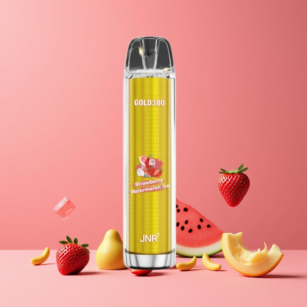 JNR Glod380 6000パフ ストロベリーメロンアイス ジャパン まとめ買い 1500mAh 13ml